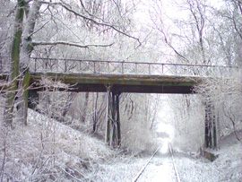Trzebnica - most nad lini kolejow do Wrocawia!